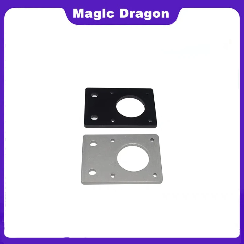 1PC Aluminum Plate 42 Stepper Motor Bracket Name17 Thickness 4mm for 2020 2040 Aluminum Profile