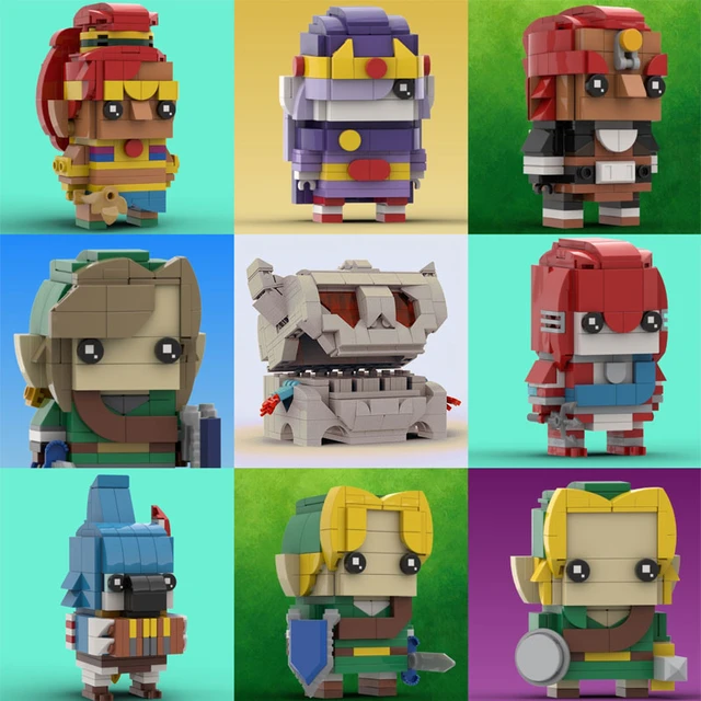 New Moc Zeldaed Brickheadz Monster Chest Vaatis Urbosas Model Building Blocks Game Action Figures Bricks Toys For Children Gifts Blocks AliExpress