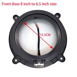 2pcs 6.5 inch for Mazda Atez Ankesaila CX-4 CX-5 CX7 audio conversion 6 speaker pad spacers tweeter bracket adapter mount