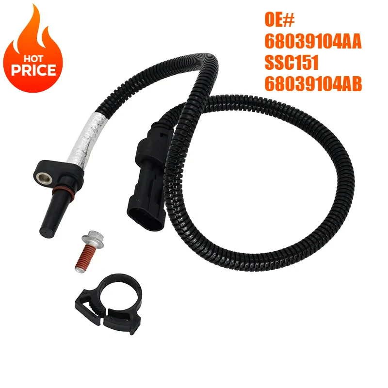 

Датчик скорости 68039104AA SSC151 68039104AB Совместим с Dodge Ram 2500 L6 6.7L 2007-2010 2011 3500 L6 6.7L 2007-2010 2011