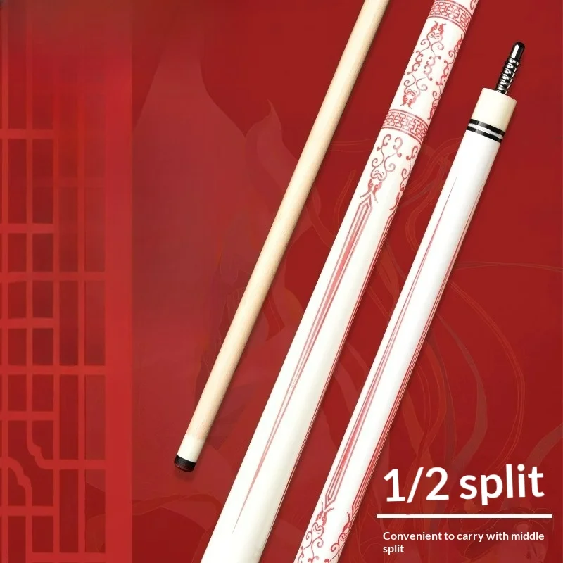 

Professional Pool Cue Billiard Cue Carbon Fiber Shaft 12 75Mm Tip Leather Wrap Handle Break Jump Cue Case Included