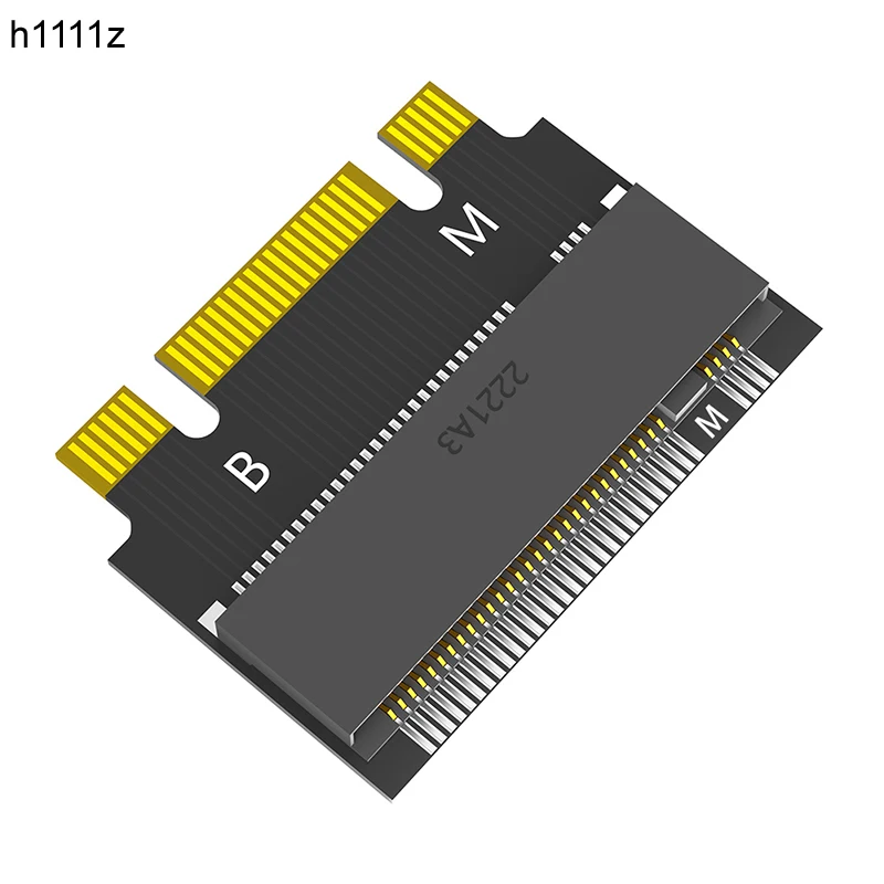 M.2 NVME M-Key / M2 SATA B+M Key 2230 to 2242 Extension Adapter Card Converter for ThinkPad X270 X280 T470 T480 L480 T580 Series