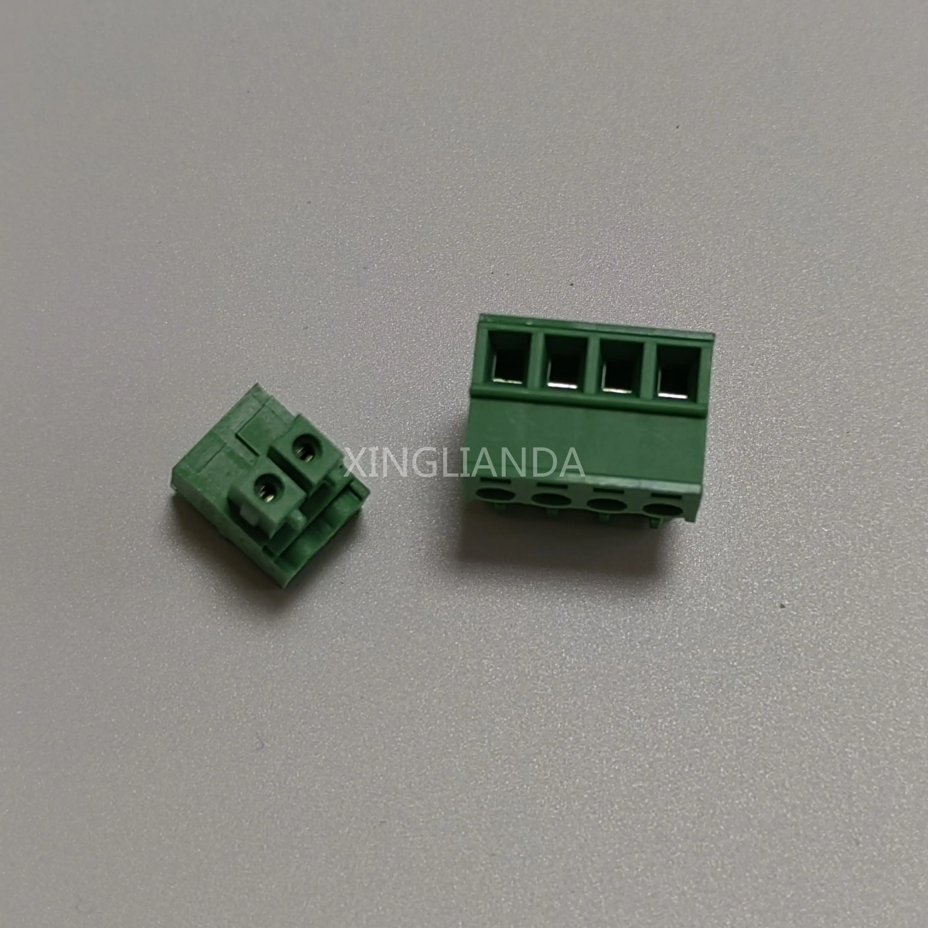 15EDG 3.81mm KF2EDG 3.81mm Pitch PCB Screw Terminal Block Connector Curved Needle Plug-Pin Header Socket 2P-10Pin