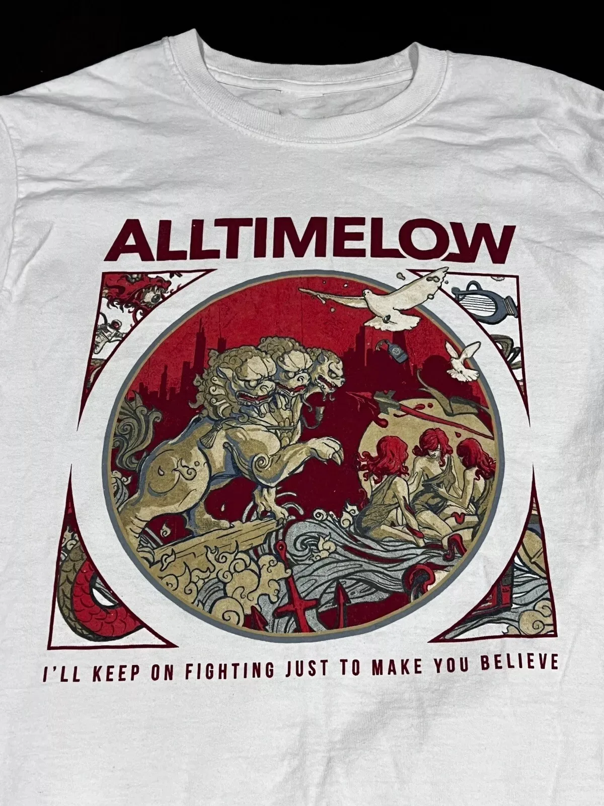 All Time Low I'll Keep On Fighting Just To Make You Believe T shirt BO461