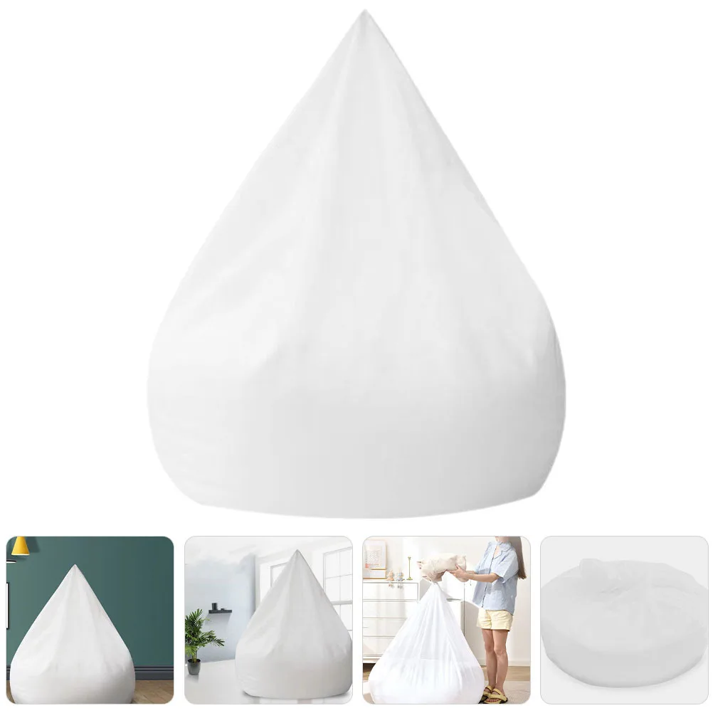 غطاء بطانة للأريكة الكسولة من القماش قابل لإعادة الاستخدام وقابل للغسل واستبدال الأكمام الداخلية لكرسي كيس الفول للاستخدام المنزلي #3