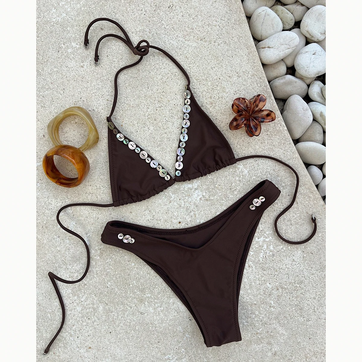 

Thong Bikinis 2026 Sexy Women Swimsuit Swimwear Female Solid Bikini Set Brazilian Biquini Bathing Suit Swimming Suit Beachwear