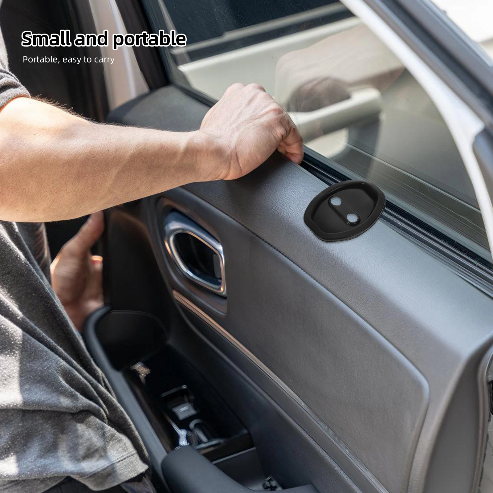 

6pcs Car Door Lock Protective Pad Silicone Universal Latch Cover Shock Absorption Noise Reduction Door Lock Guard Vehicle Doors