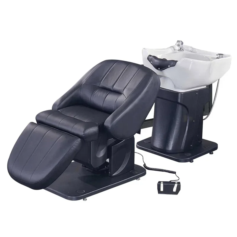 

Electric Massage Shampoo Bed Manufacture with Hair Washing Chair Shampoo Bed Supplier for 2 Motors Custom Shampoo Bed Hair Salon