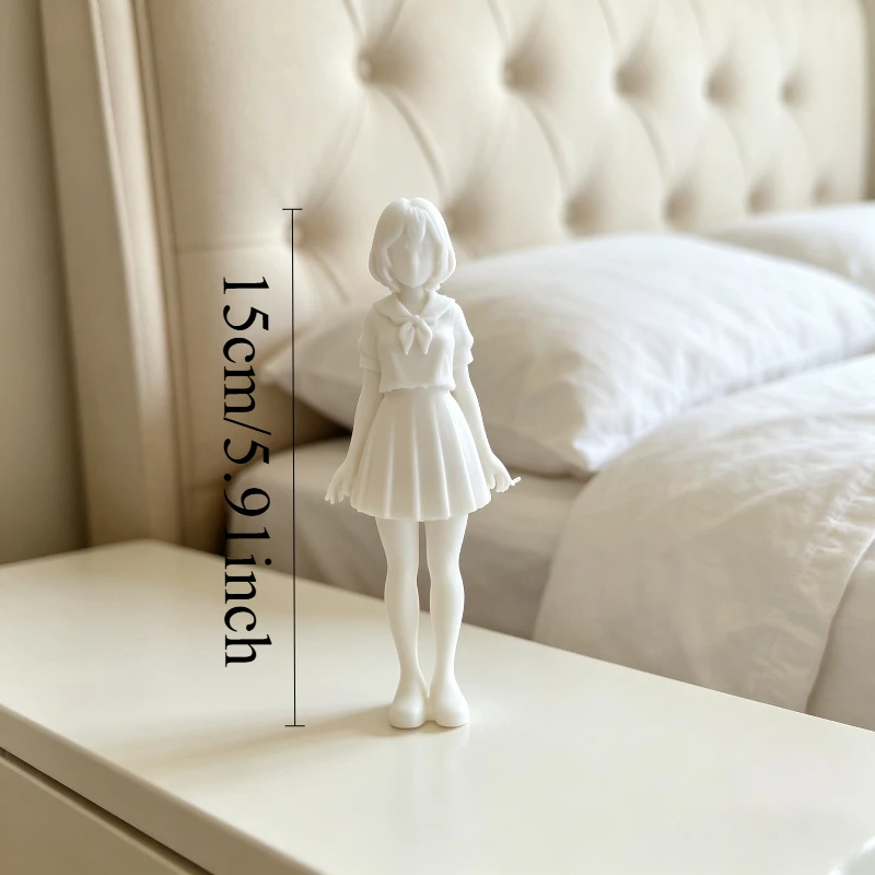 Kit de Pintura DIY de Figura d - Model Kit Anime Girl avaliação e preço