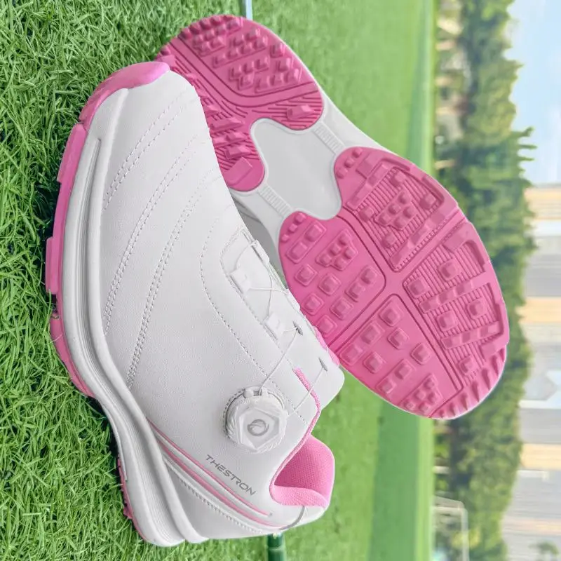 

New Golf Shoes Women Professional Golfing Sneakers Outdoor Walking Footwears for Golfers