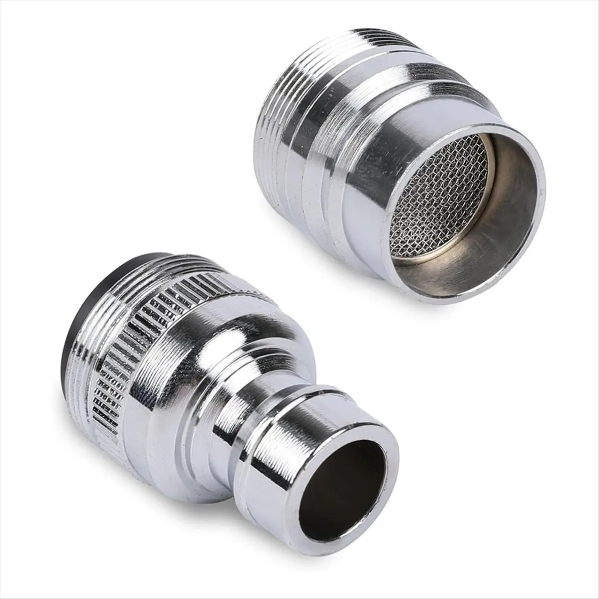 ABUA Dishwasher Faucet Adapter with Aerator,Portable Dishwasher Snap Adapter Connection Portable Washer Faucet Adapter
