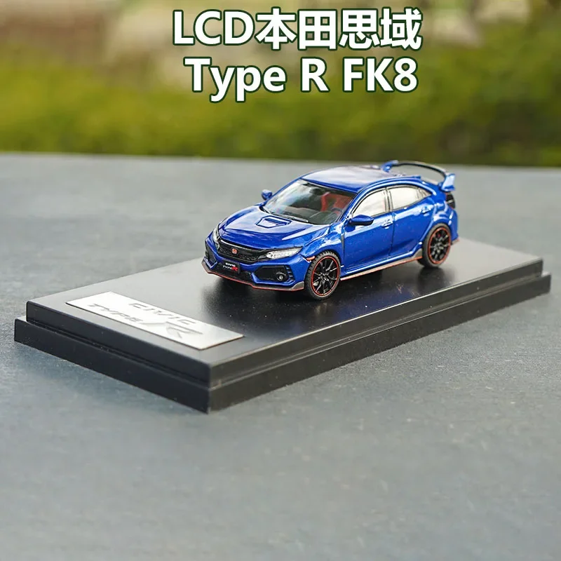 

Модель автомобиля в масштабе 1:64 из сплава HONDA CIVIC, модель модели автомобиля из металлического сплава, игрушечный автомобиль для коллекционного подарка, коллекционный дисплей
