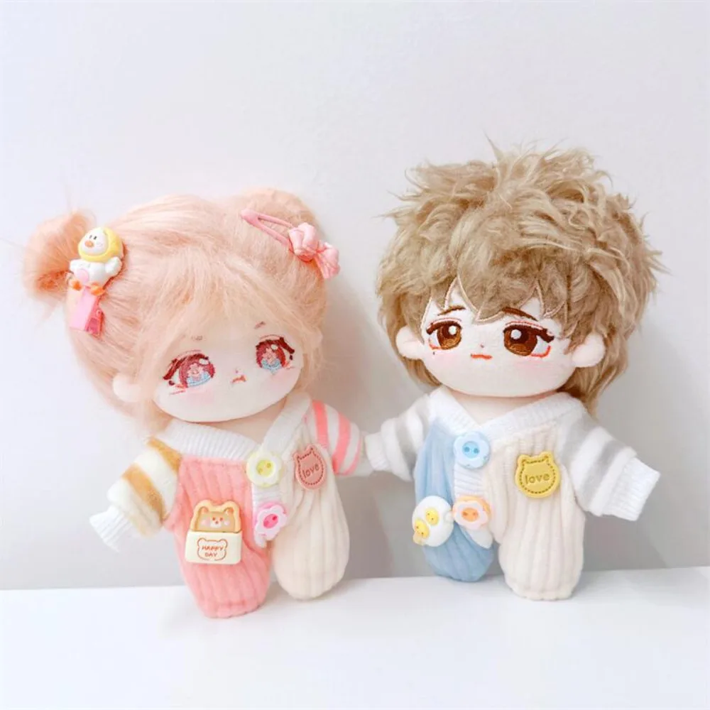 Dress Up 10cm Cotton Doll Clothes Crawling Suit Jumpsuits Star Doll Jumpsuits Cotton Kawaii No Attributes Dolls Clothes