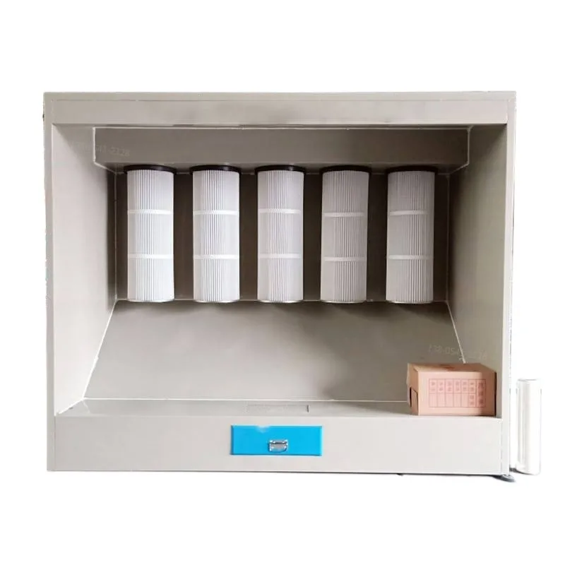 Automatic Recycling Electrostatic Powder Coating Spray Room System High Quality Powder Coating Production Line Spray Room