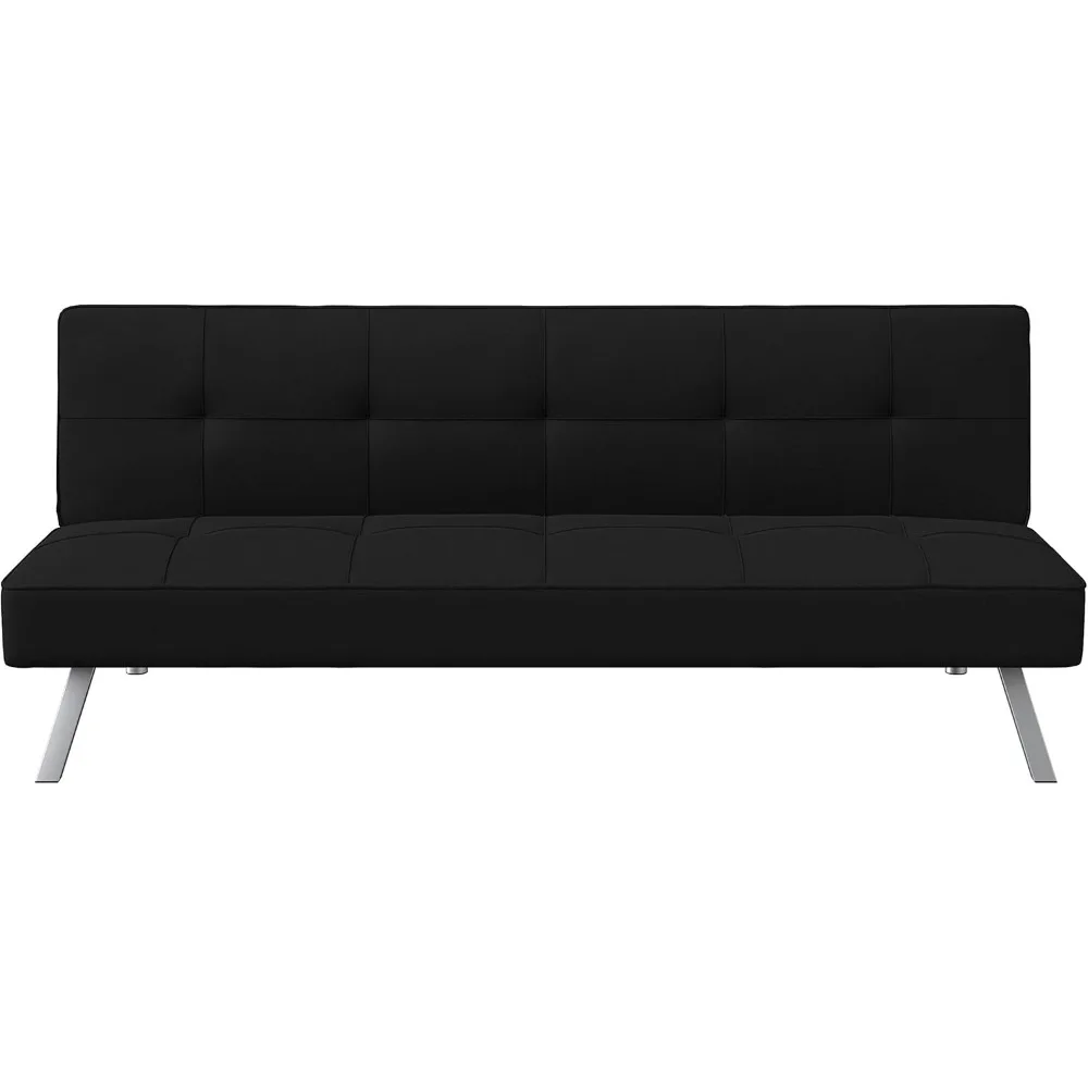 Divano letto convertibile Rane, nero