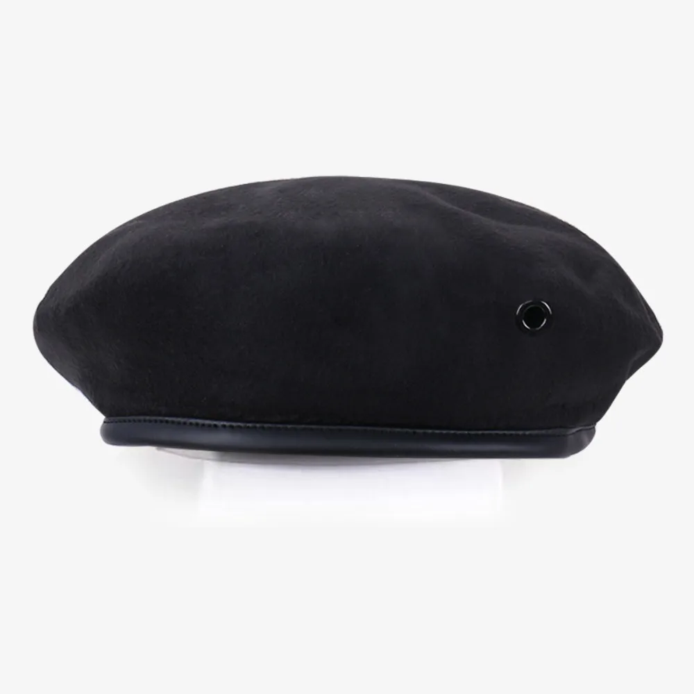 

Unisex Adjustable Berets Hat Autumn and Winter For Cosplay Uniform Cap Casual Solid Color Painter Cap Security Cap