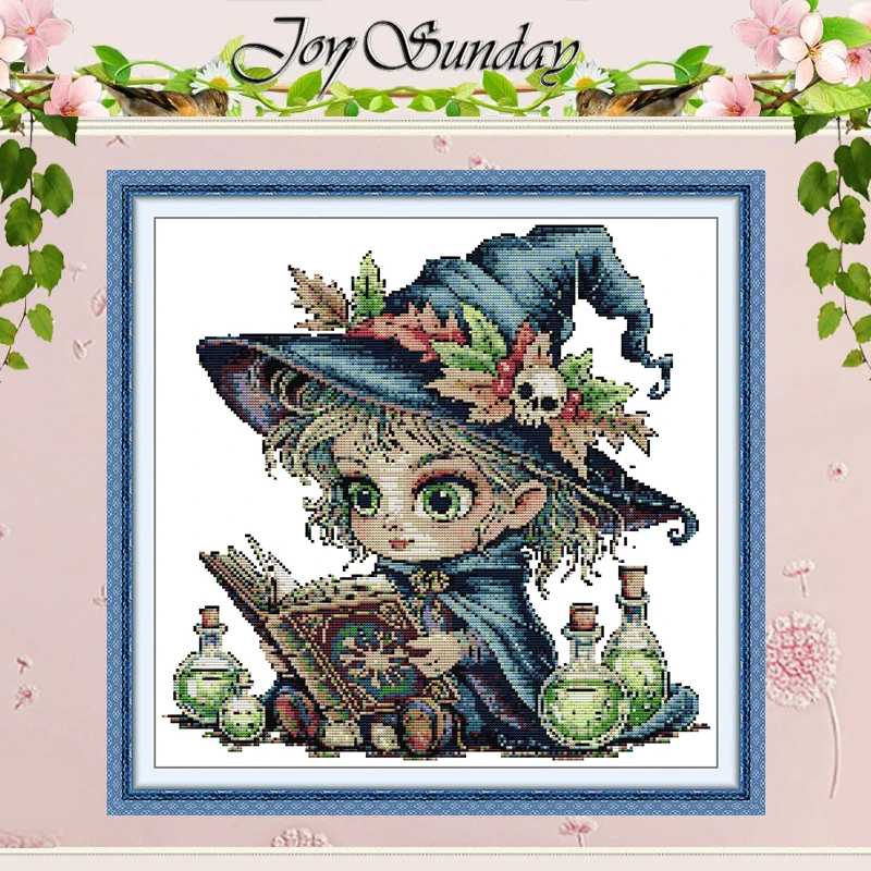 

Little Boy Patterns Counted Cross Stitch Set DIY 11CT 14CT 16CT HD Stamped DMC Cross-stitch Kit Embroidery Needlework Crafts