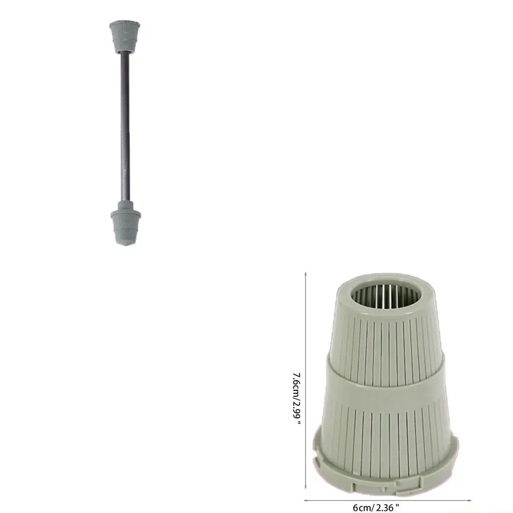 

D0AB Пластиковая верхняя/нижняя распределительная корзина 3/4 дюйма Универсальный распределитель умягчителей воды Аксессуары для