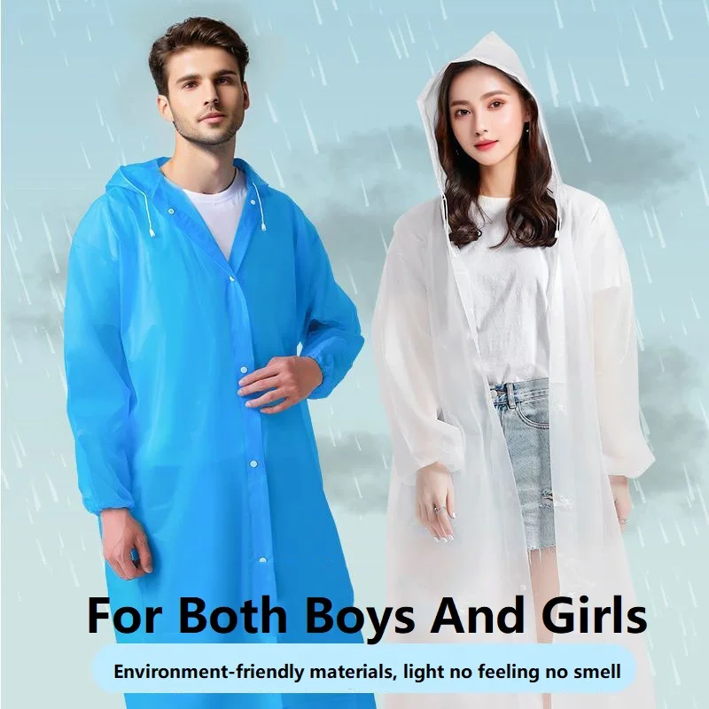 Rainwater Layers Waterproof Women's Raincoat Rain Cover Protection for Rainy Ponchos Folding Raincoat Trip Ponchos Waterproof