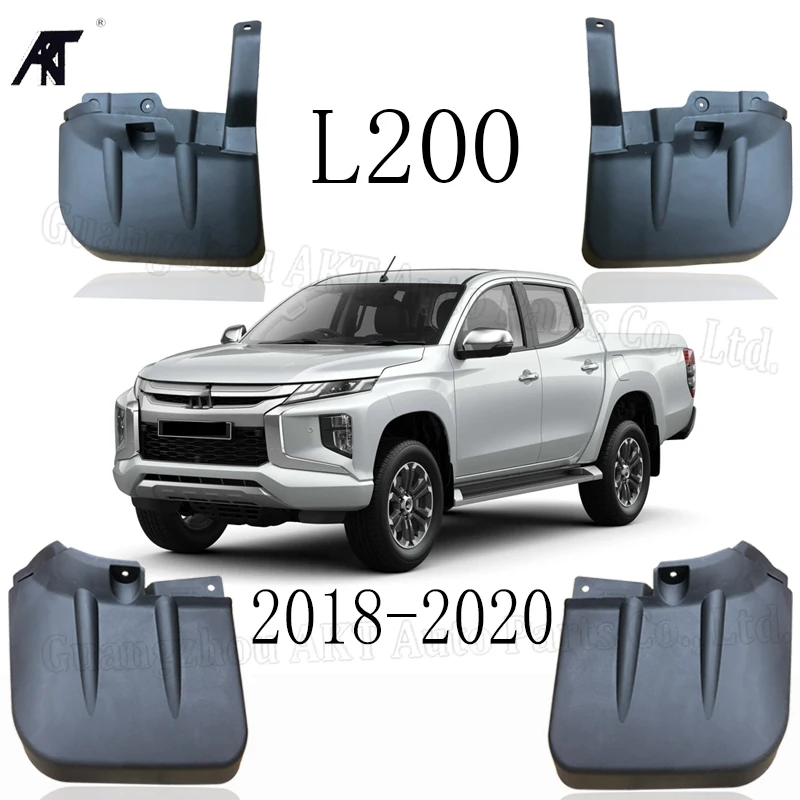 mud flap template for MITSUBISHI L200 TRITON 2018 2019 2020 Car Mud Flaps Mud Flap Mudguards Fender