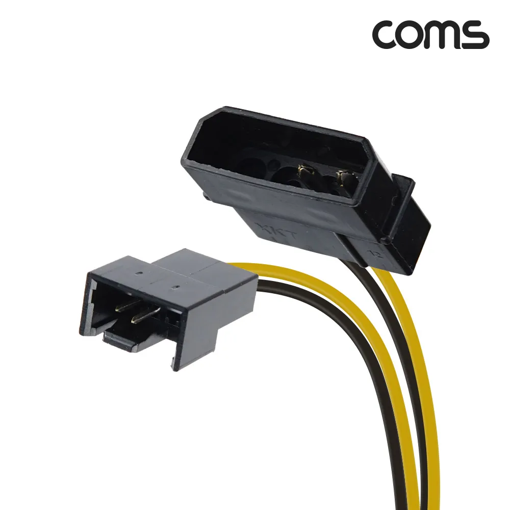 Coms NA198 Cooler Cable IDE 4Pin (M) to 4Pin (M) 4Pin Power 2 Pin terminal