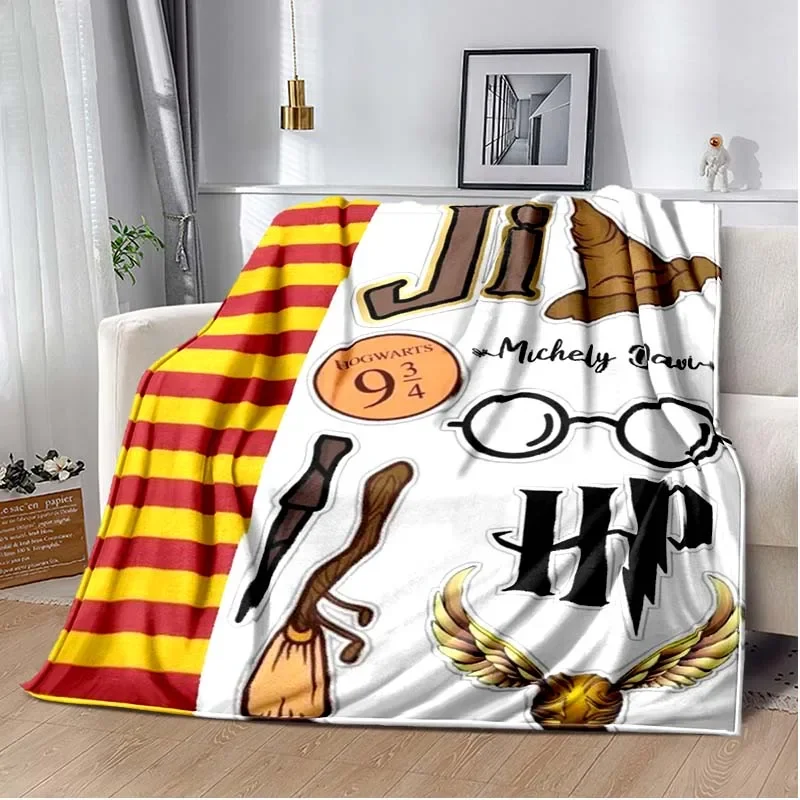 Fashion Blanket,magic School Magic PropsThrow Blankets,Sofa Bed Car Living Room Bedroom Decke,frazad,children Gift