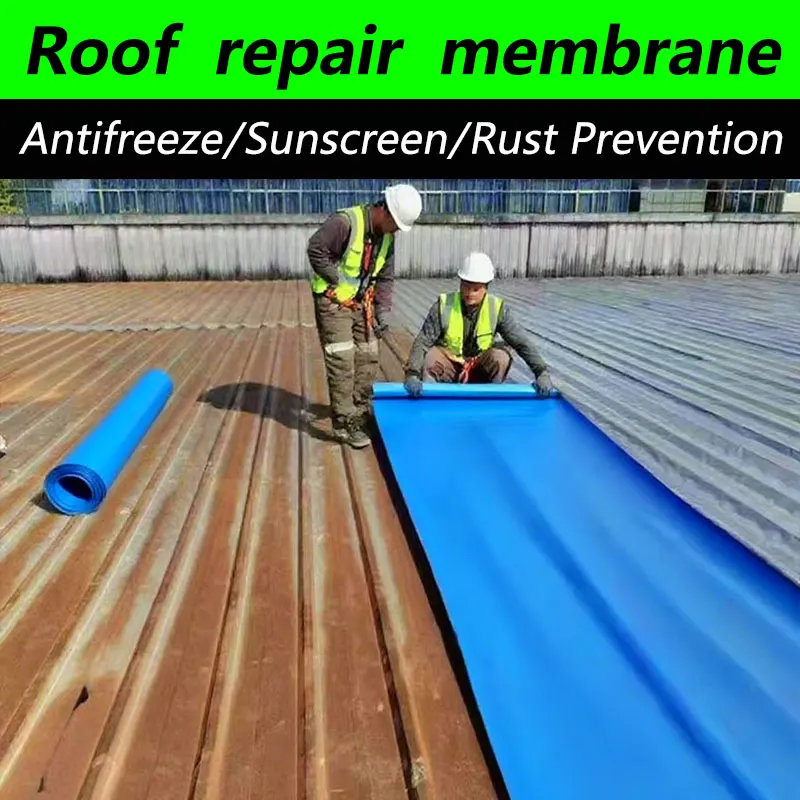 

Roof Waterproofing Tape – Peel & Stick, 2 Rolls (50cm x 5m). Large Area Repair for Metal, Color Steel & Container Roofs. Stops Leaks, Provides Insulation.