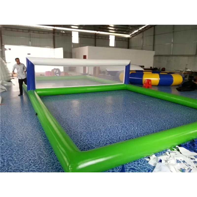 2026Inflatable Volleyball Court Water Volleyball with Pool Inflatable Water Gameswoniu