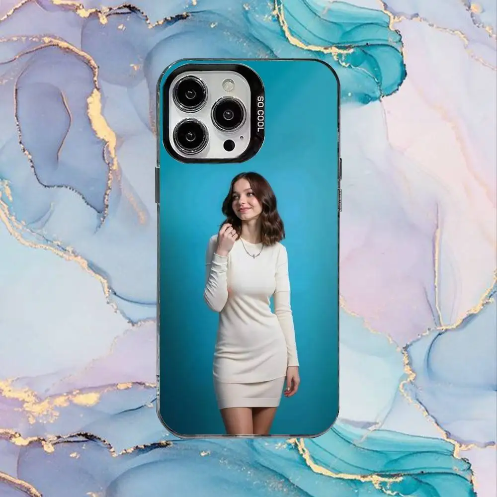 حافظة هاتف E-Emma Actor M-Myers لهاتف iPhone17,16,15,14,13,12,11 Plus، Pro Max غطاء مقاوم للصدمات باللون الأسود غير اللامع