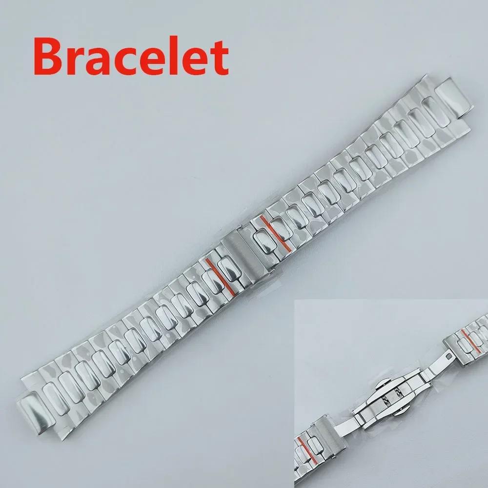 41mm Uhrengehäuse Hohles Zifferblatt Automatische mechanische Saphirglas Uhrenteile für MOD Nautilus NH38 Uhrwerk Uhrenzubehör