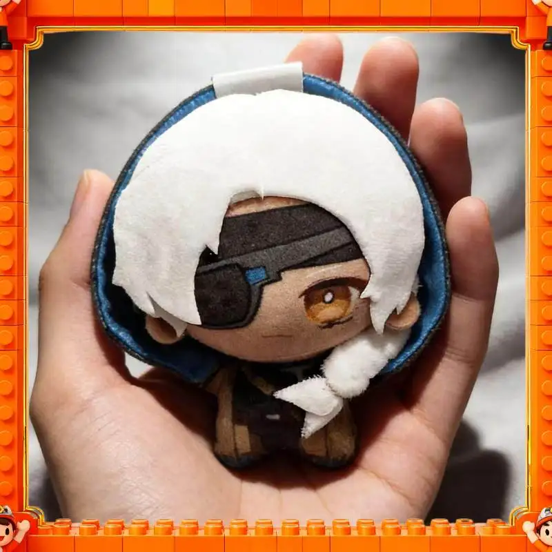 Overwatch Cotton Doll Merchandise - 10cm Ana Fan-Made Doll Printed Nunu Plush Toy Kiriko Attribute Plush Toy Gfit