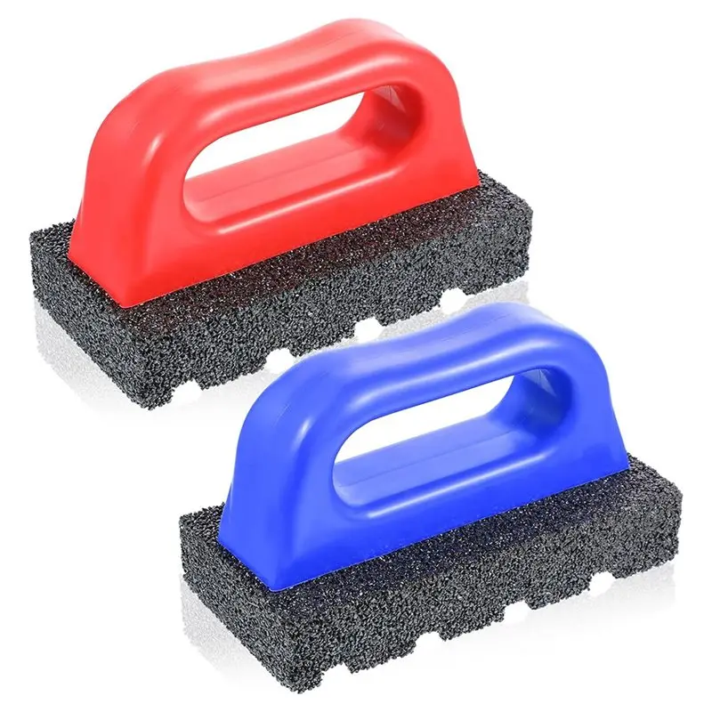 as94-briques-de-limage-pour-beton-lot-de-2-avec-poignees-outils-de-maconnerie-de-grain-20-en-rouge-et-bleu
