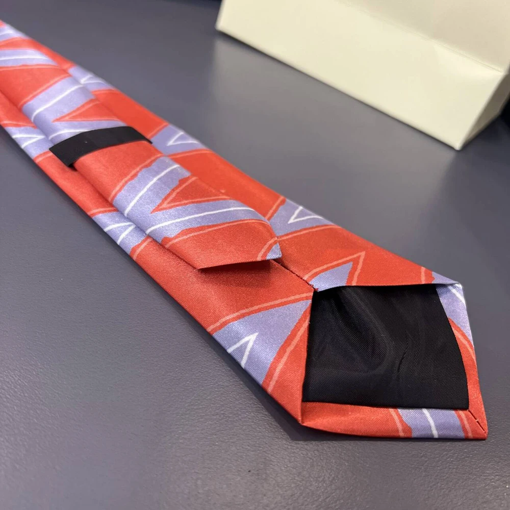 الفيلم داخل تأثيري خارج 2 تأثيري الدعائم الغضب تأثيري رابطة عنق لعب الأدوار الأحمر المطبوعة ربطات العنق Cravat زي الملحقات