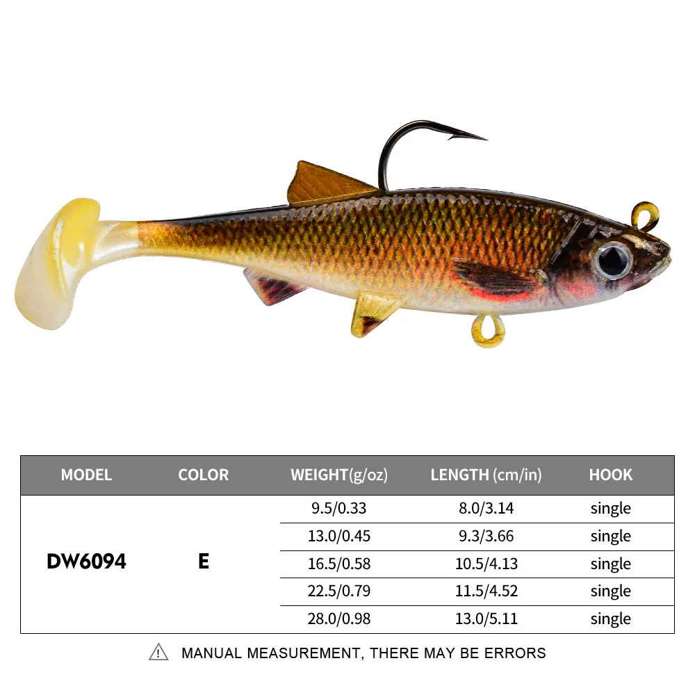 9.5G-28G PVC Jig Zachte Lokken T Staart Bass Vissen Kunstaas Shad Zachte Swimbait voor snoek Zander Bass Pesca Vissen 8-13cm
