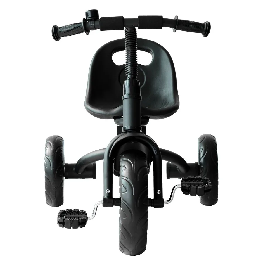 Qaba 3Wheel Recreation RideOn Toddler Tricycle With Bell Indoor Outdoor Black