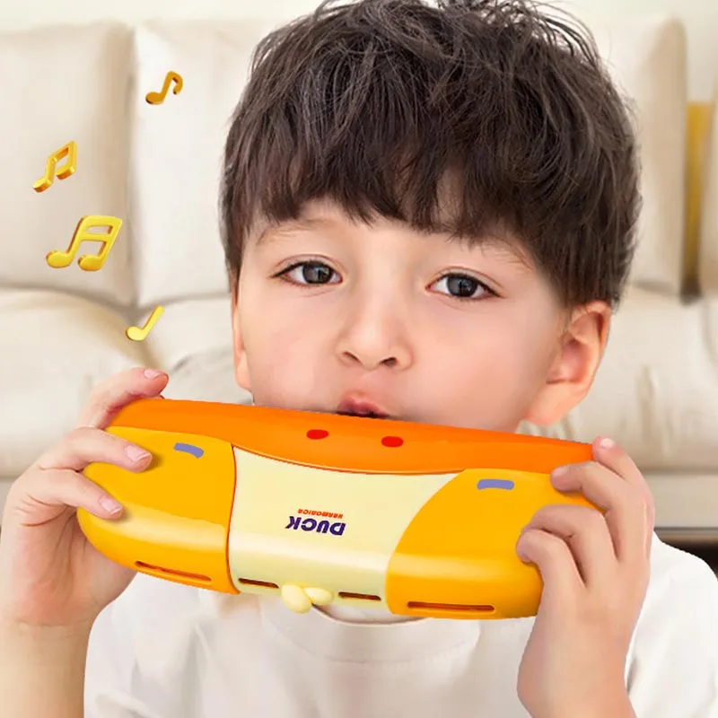 

Children's Harmonica Toys Kids Toys Wooden Snails Beginner Pocket Toddler Musical Harmonicas Baby Harmonica for Beginners