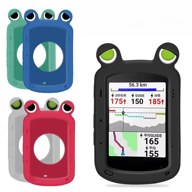 Bicycle code watch protective cover, frog eye cartoon silicone cover
