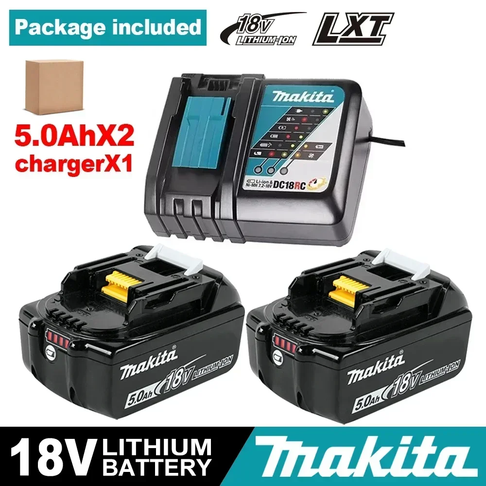 Originele Makita 18 V Batterij BL1860 BL1850B BL1840 BL1830 Schroevendraaier Batterij & Oplader 21v Vervanging Power Tool Batterijen