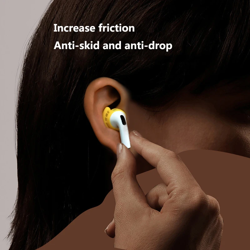 Case For Airpods3 Cushions Ear Pads Caps Earpads Eartips Cover Wireless Bluetooth Silicone For Iphone Earphones