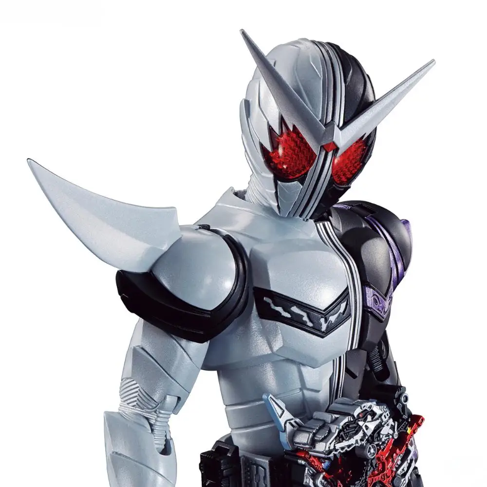 Original bandai tsokusatsu frs kamen rider duplo w fangjoker montado modelo anime figuras de ação brinquedos colecionáveis para crianças