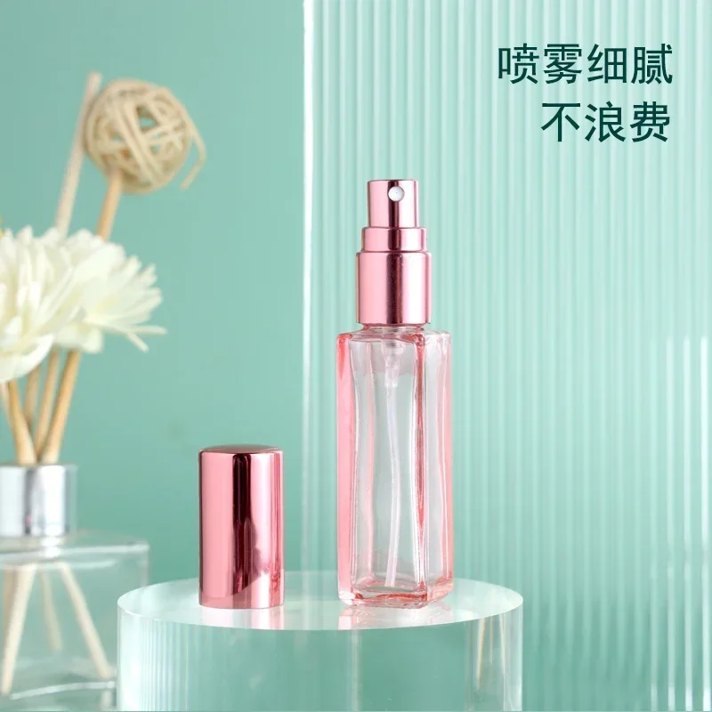 10ml Stained Glass Coated Perfume Spray Bottle Portable Mini Perfume Storage Bottle Travel Cosmetic Sub-Bottling Beauty Tool