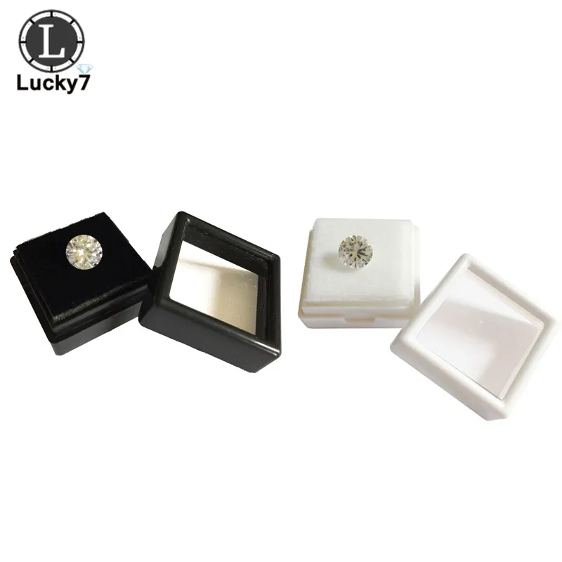 

20 шт./партия, пластиковые ящики для украшений, 3 х3 х2 см