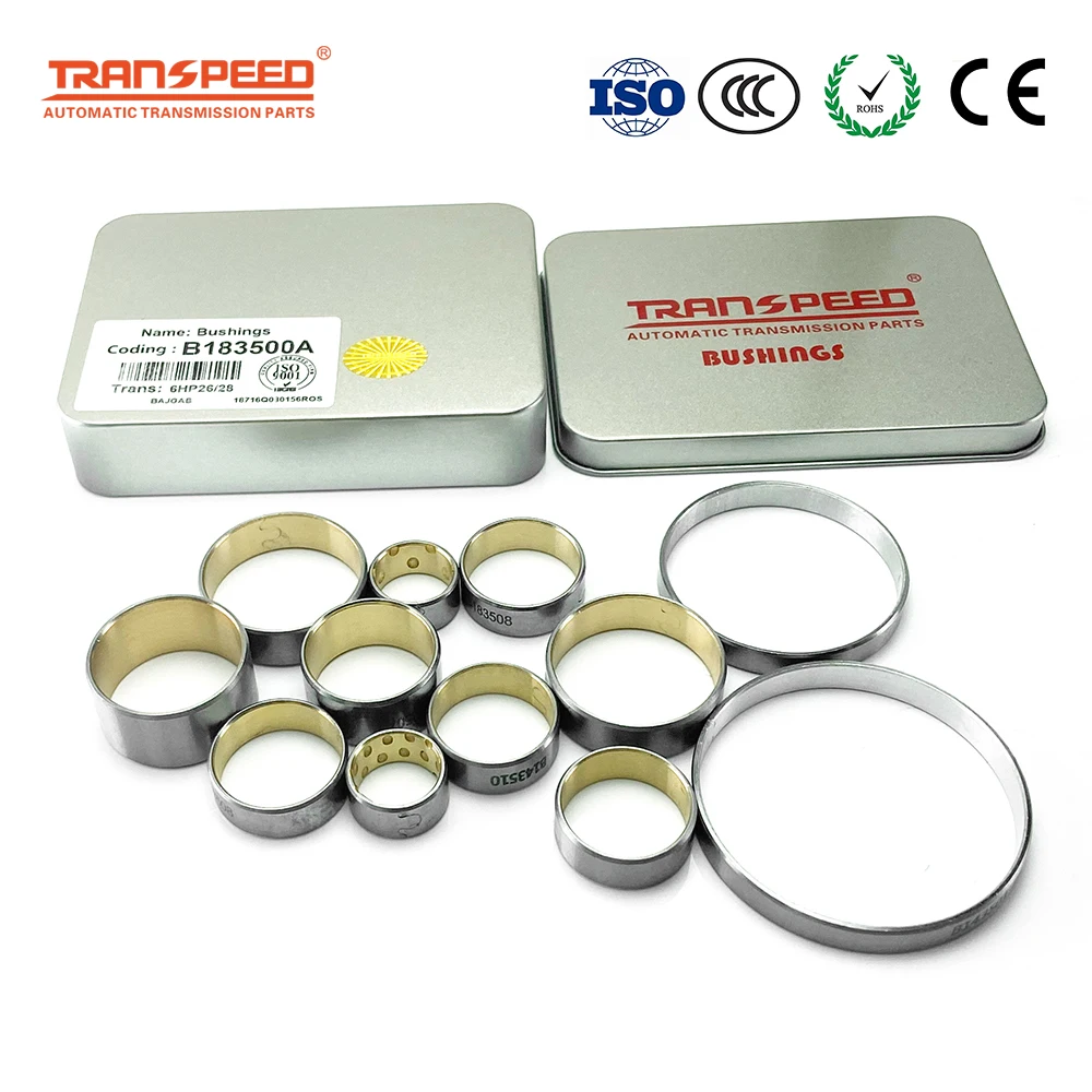 TRANSPEED 6HP26 6R60 6R75 6R80 12x Automatic Transmission Bushing Repair Kit For BMW E46 E91 E53 SERIES Car Accessories