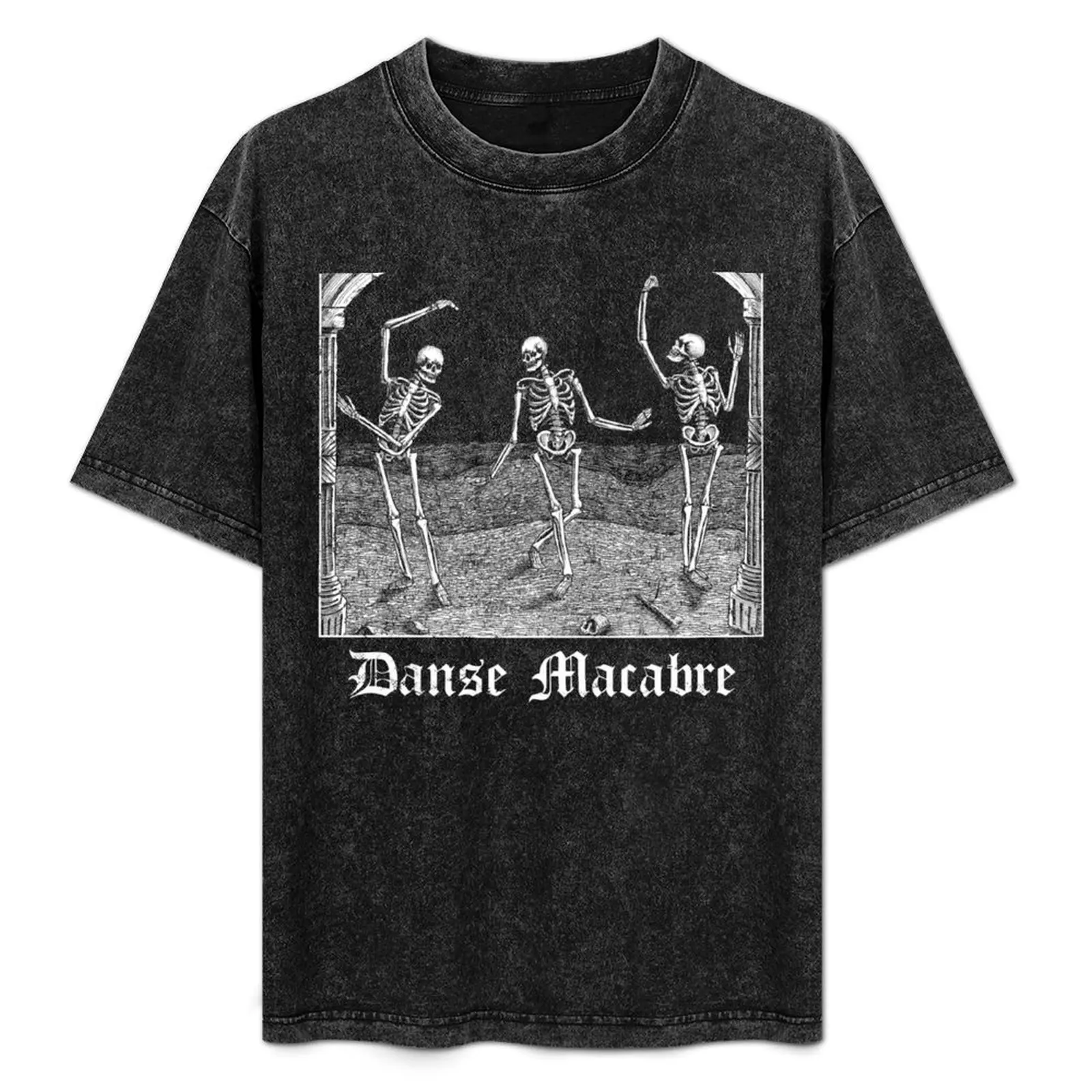 

Danse Macabre / Death Dance T-Shirt Casual Street Style Short Sleeve Tee
