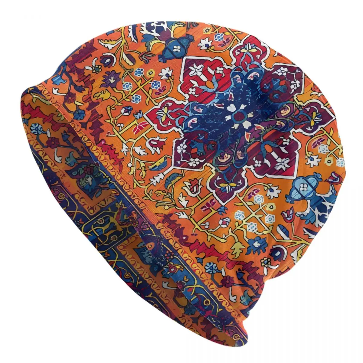 Hat Saffron Splendors Vintage Berber Atlas Moroccan Autumn Spring Caps For Men Women Bohemian Boho Style Skullies Beanies