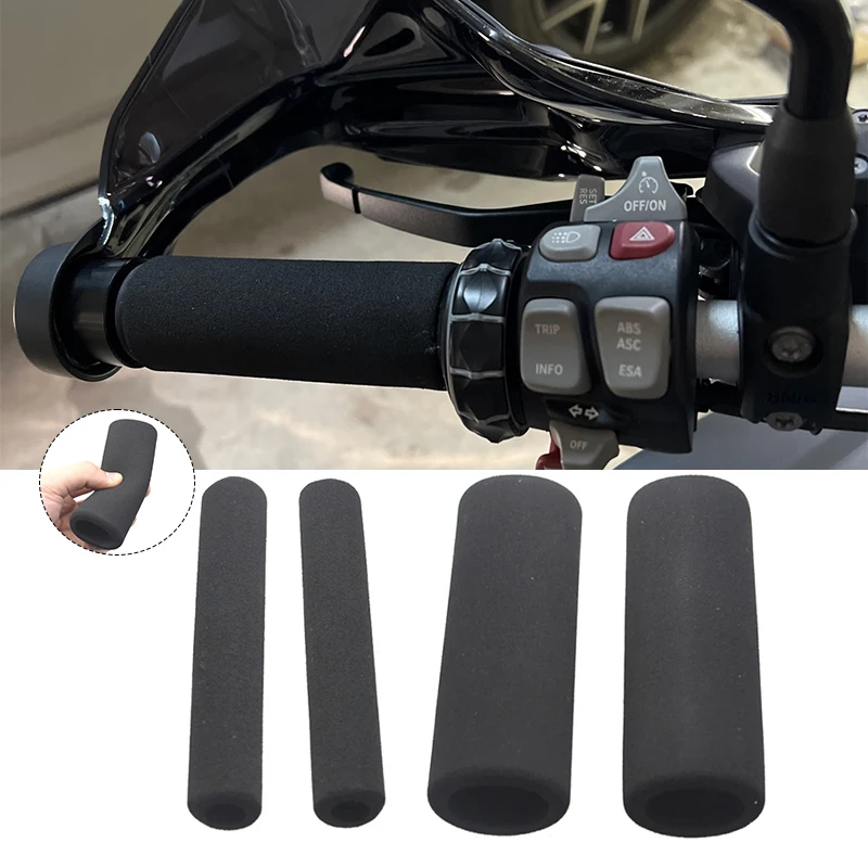FOR BMW R1200RT R1250RT F850GS R Nine T Motorbike Anti Vibration Handle Bar Foam Comfort Slip Over Grips