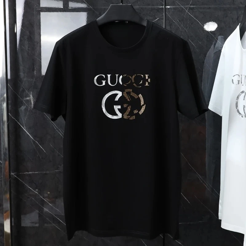 

Мужская футболка с коротким рукавом от европейского модного бренда, американский стиль, летний тренд, модная, больших размеров, из чистого хлопка