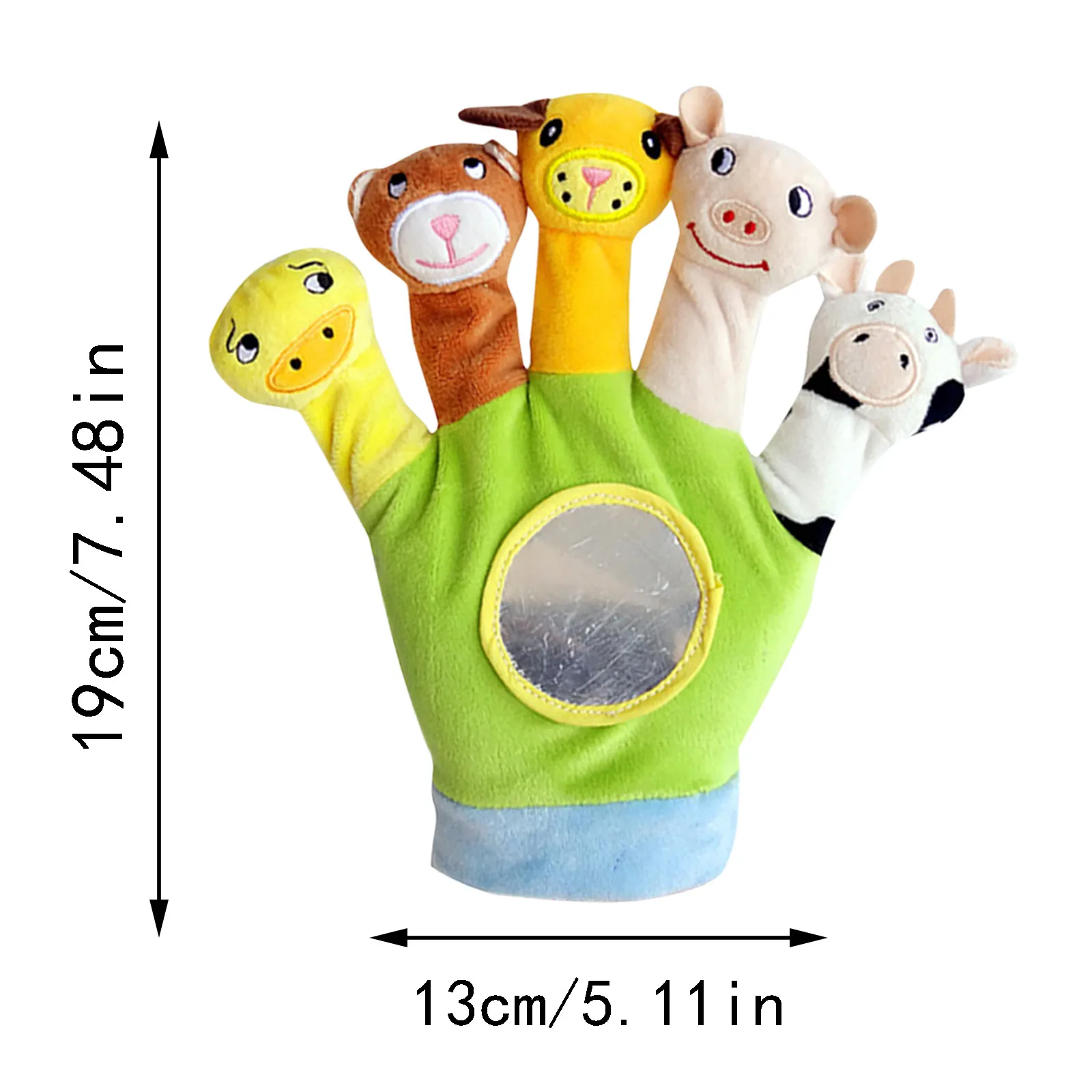 Pupazzo a mano Kawaii peluche giocattolo interattivo pupazzo a mano con bocca mobile pupazzi a mano per bambini giocattoli interattivi genitore-figlio