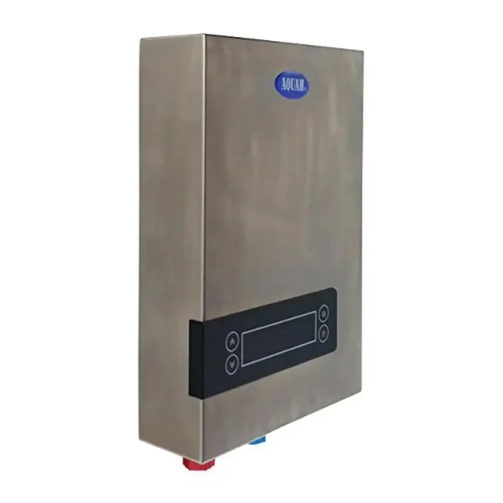 27KW Electric Tankless Water Heater Whole House with Patented Technology ETL Certified Stainless Steel Case LED Touch Screen