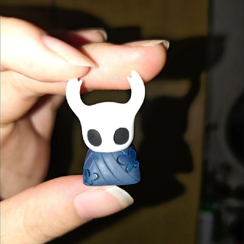The Hollow Knight Keycap Eye Light Transparent Personality Resin Keyboard Game Cross Axis Body Customized Keycap Esc Attachment